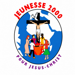 Emblème de Jeunesse 2000 pour Jésus-Christ