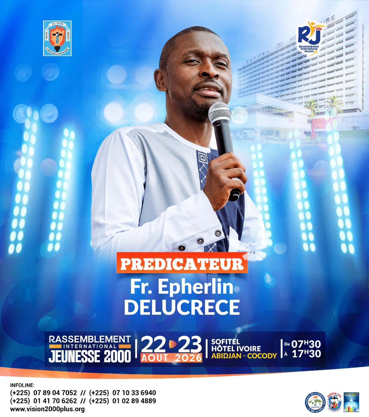 Affiche de Fr. Epherlin DELUCRECE au RIJ 2026