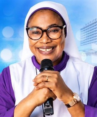 Portrait de Sr Judith Myriam de l’Agneau Pascal